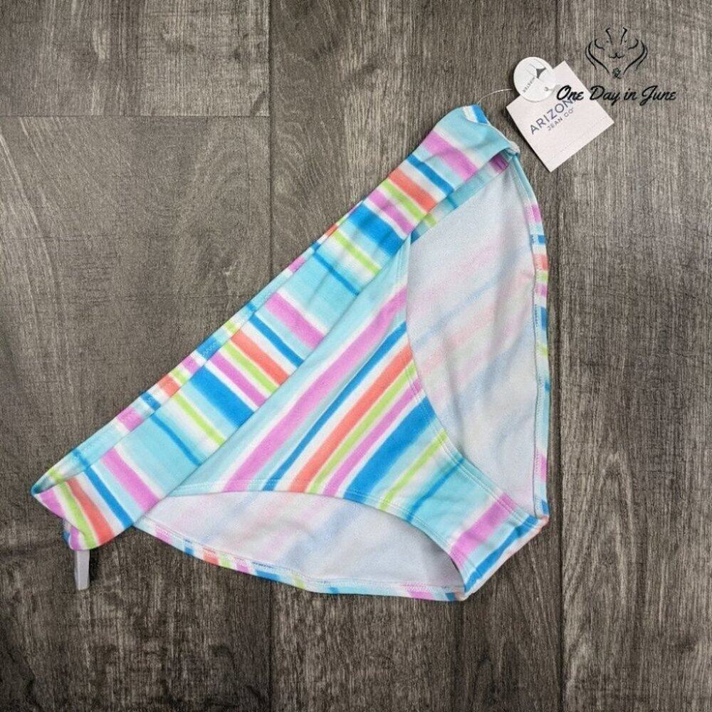 Arizona Jean Co. Juniors Fairy Blue Bikini Bottom Size XL